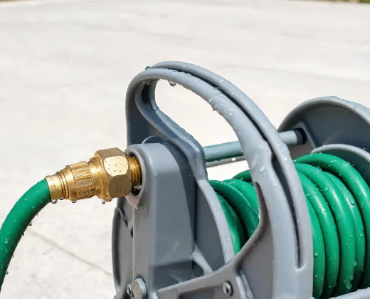 Suncast hose reel winding evaluation