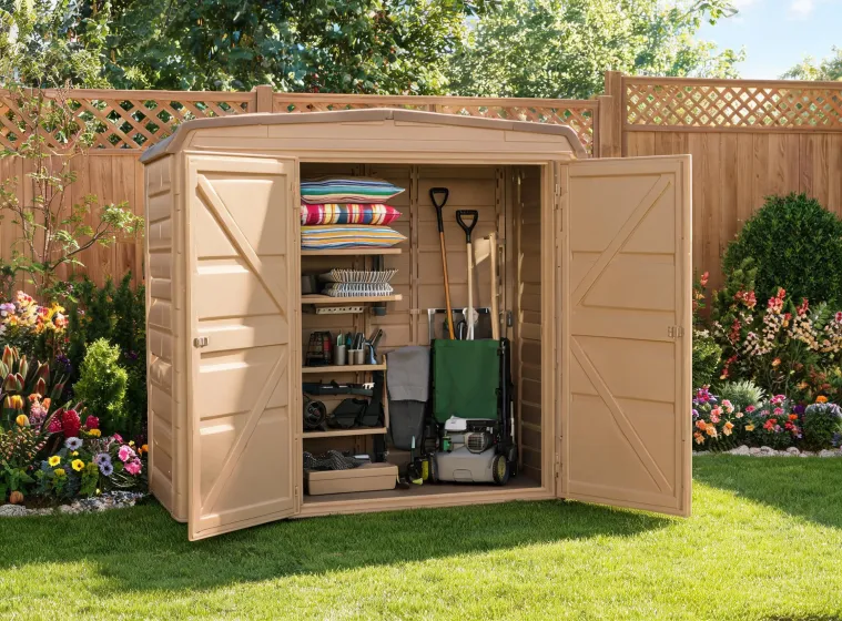 Suncast resin storage shed
