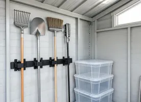 Shed storage detail