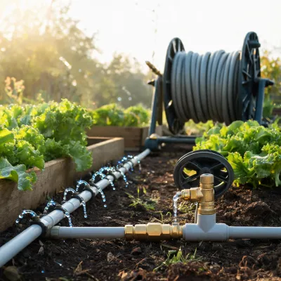 saving water with drip irrigation